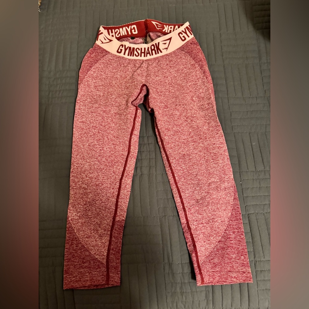 Gymshark  Red Capris Leggings Size XS
